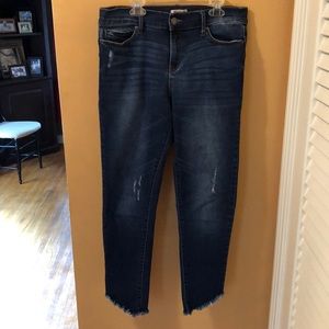 Juicy Couture women’s stretchy skinny ankle jeans